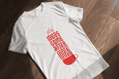 Ideas Come After Coffee t-shirt - Offis