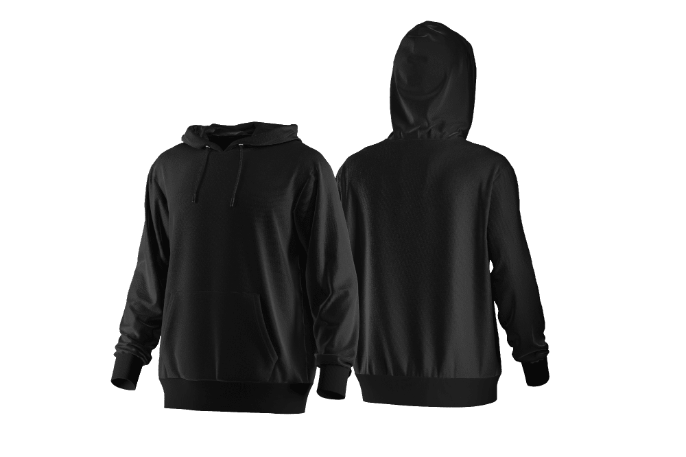 Hoodie Hoodie Offis Black XS 