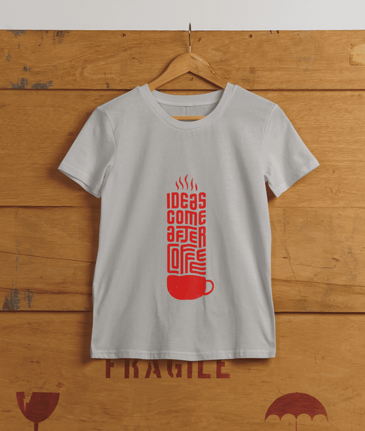 Ideas Come After Coffee t-shirt - Offis