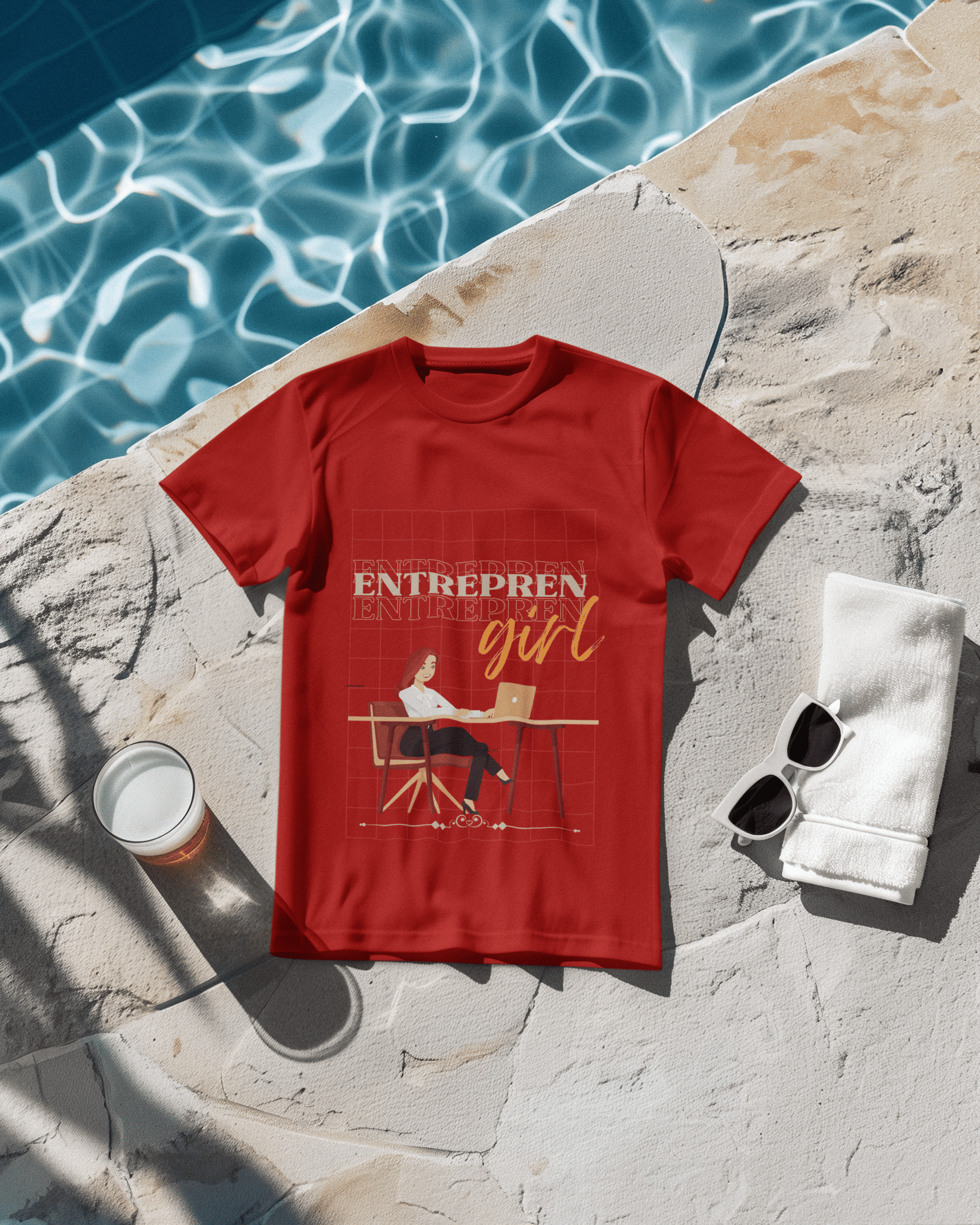 Entrepren Girl  t-shirt - Offis