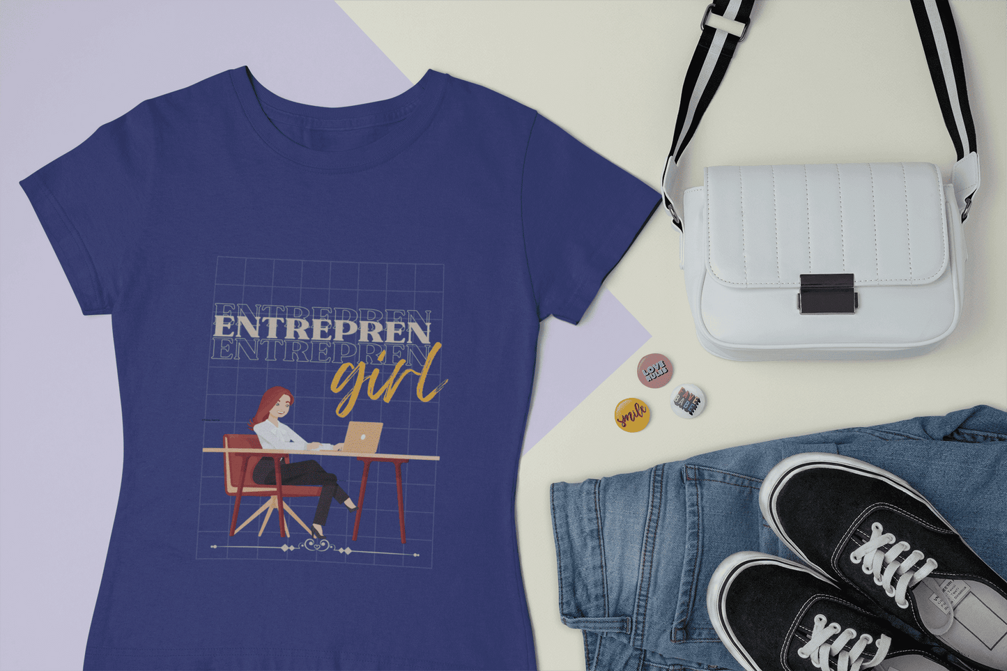 Entrepren Girl  t-shirt - Offis