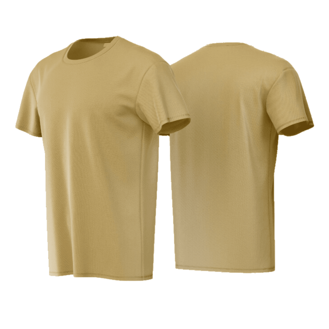 Premium comfort: Supima Cotton T-Shirt t-shirt offis Beige XS 