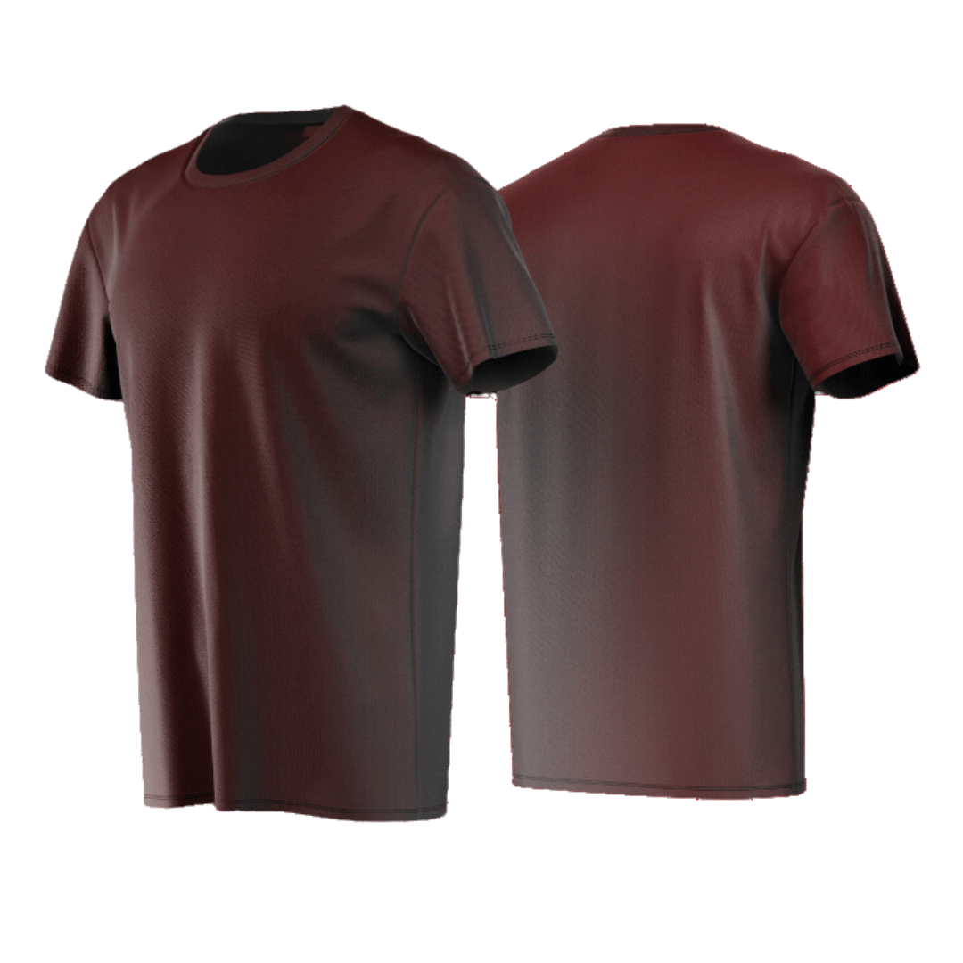 Premium comfort: Supima Cotton T-Shirt t-shirt offis maroon XS 