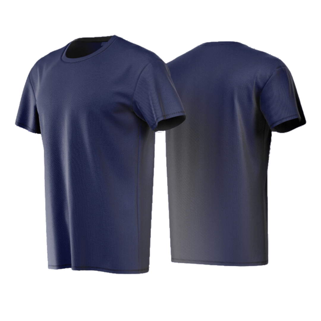 Premium comfort: Supima Cotton T-Shirt t-shirt offis Navy BLUE XS 