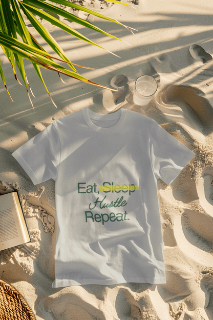 Eat Sleep Hustle Repeat t-shirt - Offis