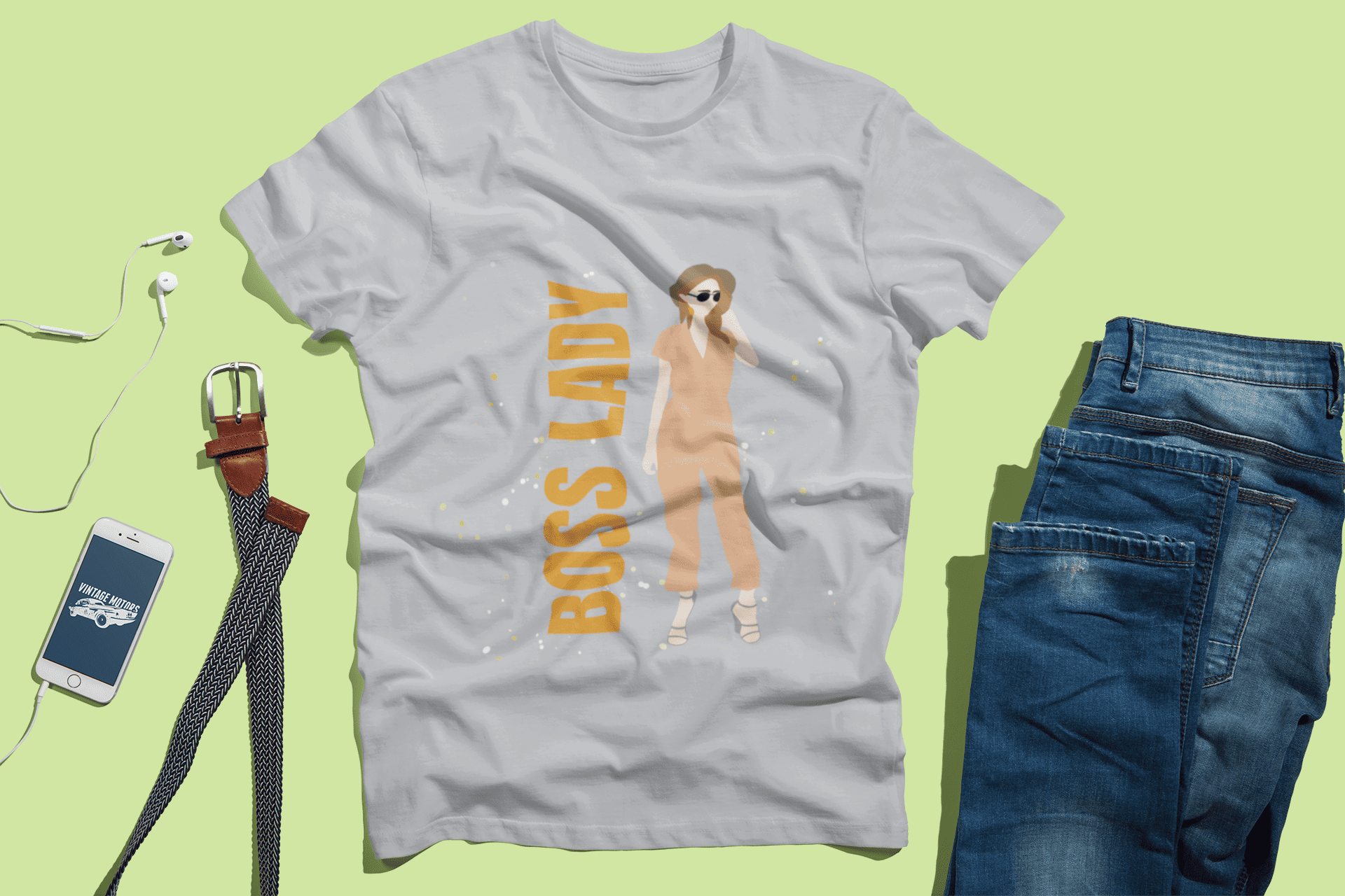 Boss Lady t-shirt - Offis